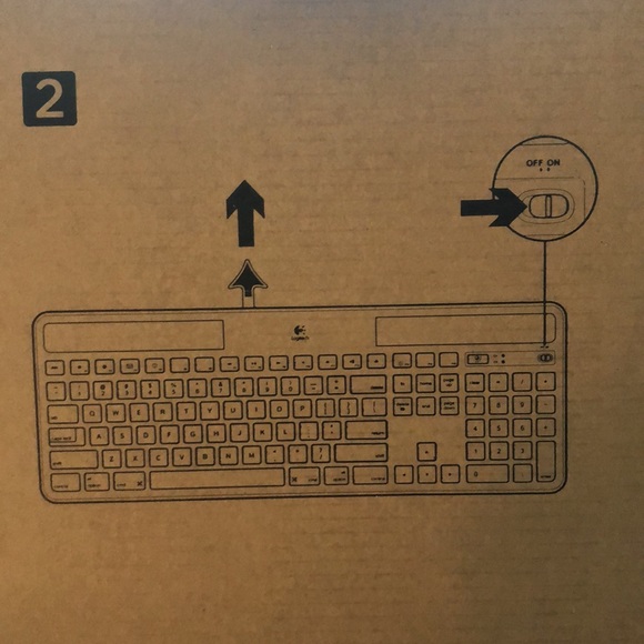 NIB [Logitech] Apple Mac SOLAR Wireless Keyboard K750 - See description! - Picture 10 of 13